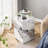 Modern Cube Fashion Texture Design Coffee Table, Living Room Table
