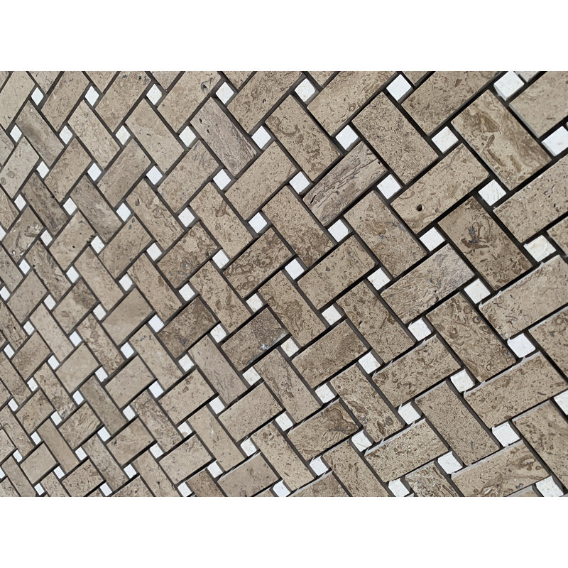 12"x12" Natural Stone Mosaic Floor Tile
