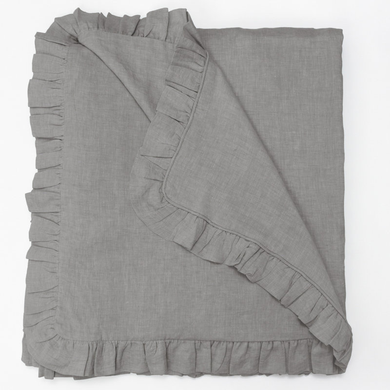 Housse de couette 100% lin Banji, Naturel, Roi