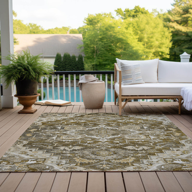 Ceajay Oriental Indoor Rug, Rectangle 10' x 14'