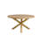 Kasem Oak Finish Round Dining Table