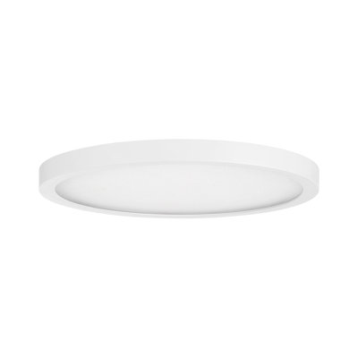 LED Flush Mount in White