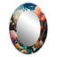 Underwater Coral Reef Profondeurs II - miroir corail, miroir mural décoratif moderne, impression d'art en métal-121543985-121543986