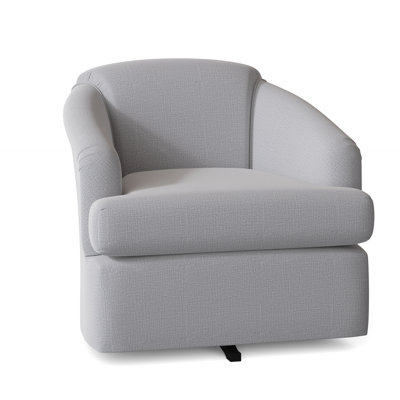 Cass Upholstered Swivel Armchair