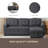 Modern Nest L - Shaped Lounger