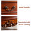 Buffet brun massif et bois manufacturé