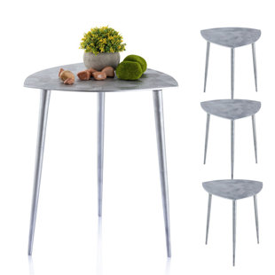 SVJ Side table Eyla - 40x40x45 cm - Metal - Set of 4 (Set of 4)
