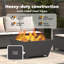 Outdoor Fire Pit for Heating-152434939-152434938