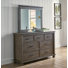 Emylah 7 Drawer Dresser With Mirror