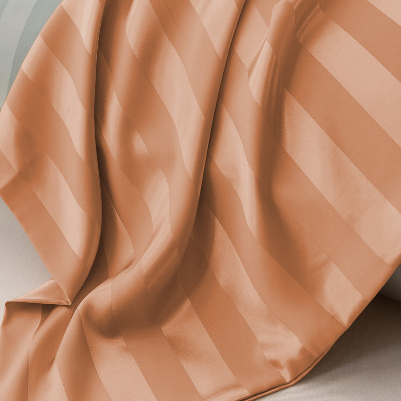 Microfiber Machine Tufted Pillowcase Case Pack, Peach