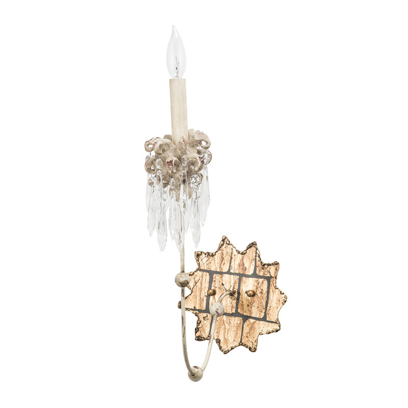 Eisenman Steel Candle Wall Light