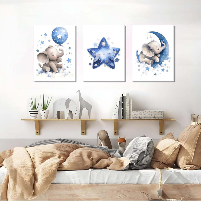 Animals 3 - Piece, 60 cm H x 40 cm W