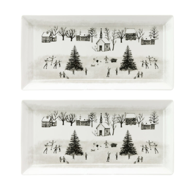 Plateau scandinave Wonderland Winter Village