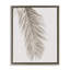 Cadre flottant en palmier brun Falling Neutral, design par Sissi et Seb-407404231-407404230