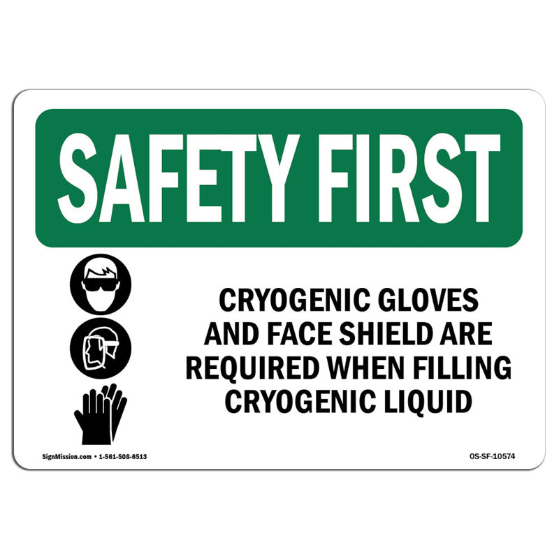 Gants et panneau de protection Cryogénique avec panneau en aluminium 12 x 18, H 12 po x l 18 po x P 0,1 po