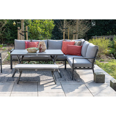 Cibecue Metal 6 - Person Seating Group with Cushions