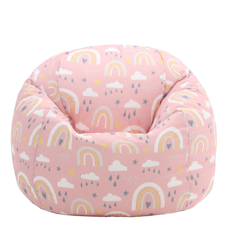 icon Kids Kingston Jurassic Dinosaur Print Classic Bean Bag, Rainbow