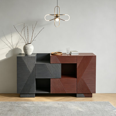 Armoire d'entrée Mid-Century