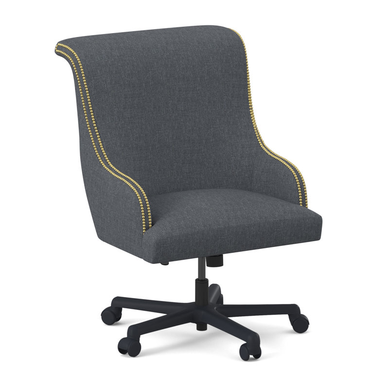 Madison Executive Chair, Polished Brass Small, Elise Harbor