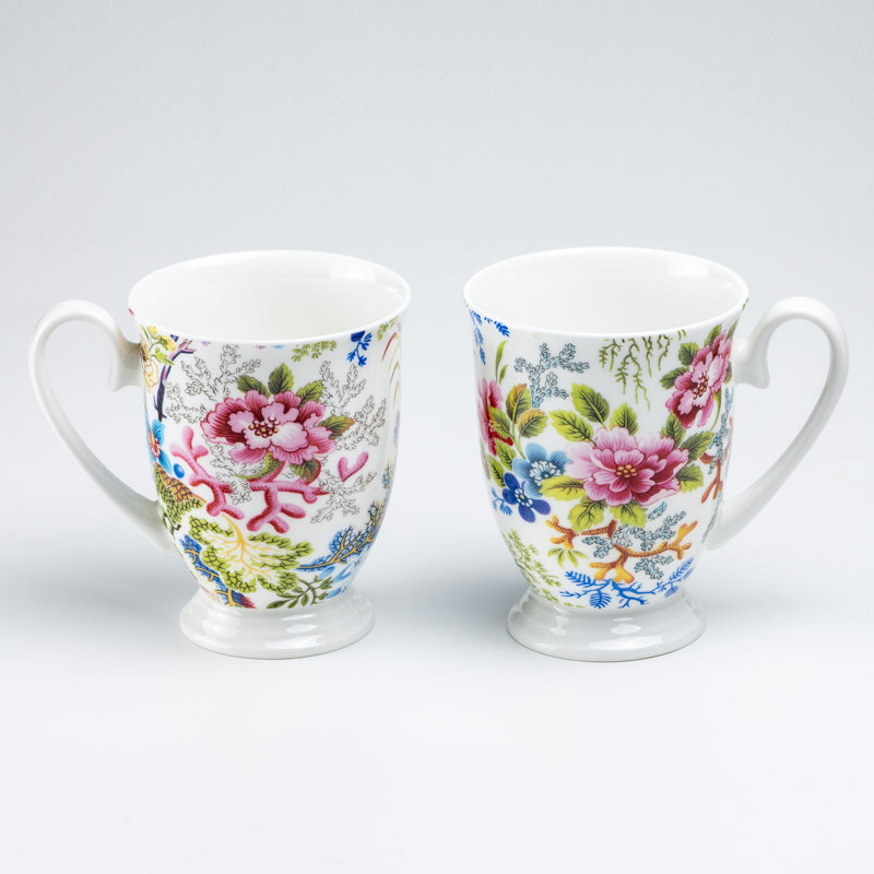 Ensemble de 2 tasses à café ou à thé Pony