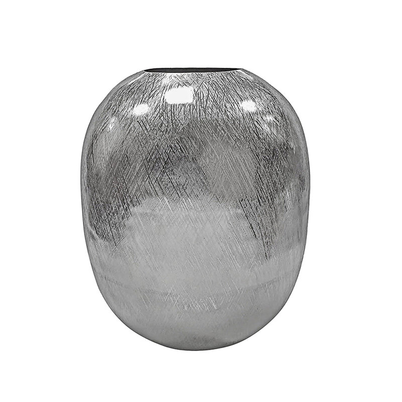 Vase en aluminium, 15"