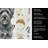 Gray Bouvier des Flandres Coffee Bar Kitchen Towel-1168063044