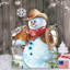 Art / figurine de cowboy