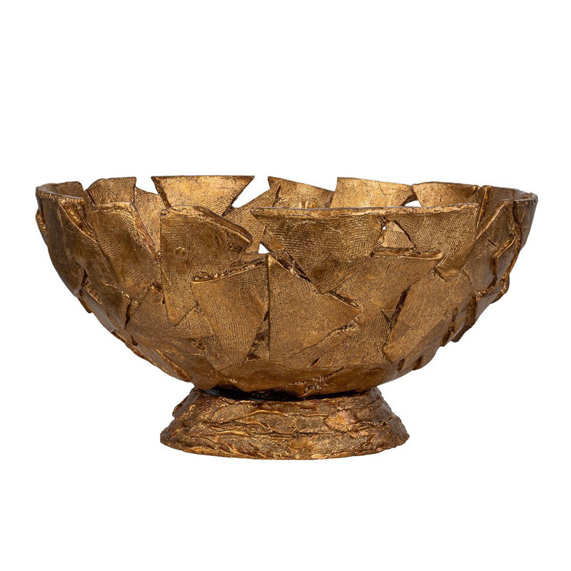 Mosaic Luxe Bowl Large, 10" H x 16"W x 16" D