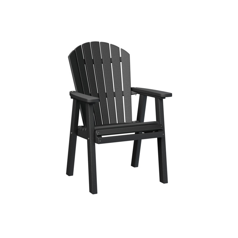 Comfo Back Outdoor Dining Armchair, Black