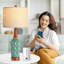 Lampe de table en céramique Anari USB