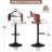 Sonja Adjustable Height Swivel Bar Stools With Back And Footrest-1820789853