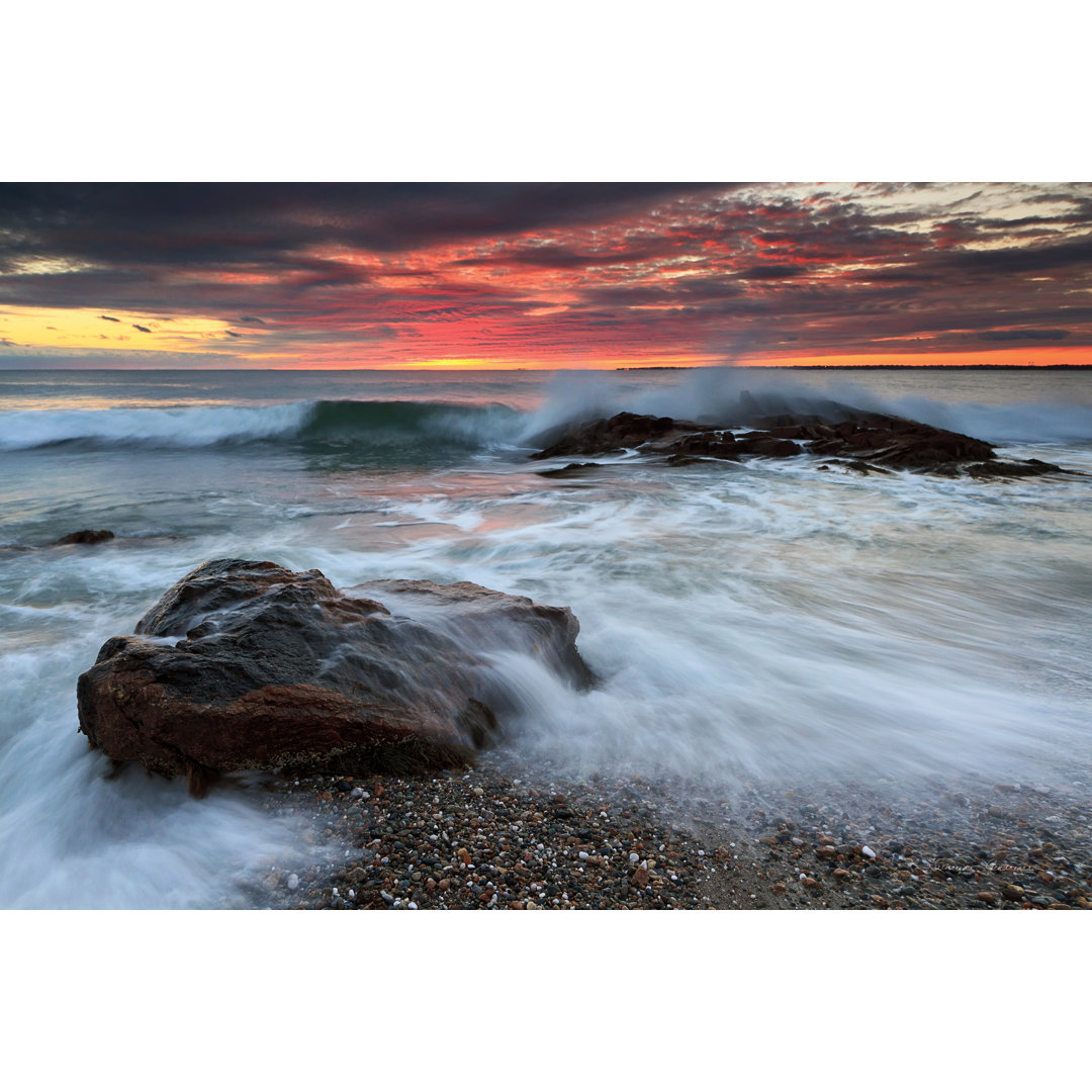 Splash Boom by Katherine Gendreau - Wrapped Canvas Print