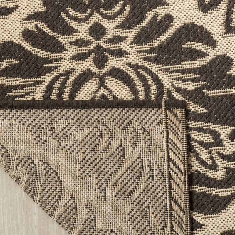 Emmanuel 100 Performance Ikat Indoor/Outdoor Area Rug, Rectangle 4' x 6'