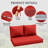 Wynee Outdoor 5'' Loveseat Cushions Bench Seat / Back Cushion, Only Cushions-2095870927