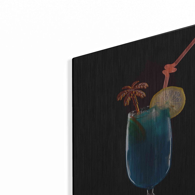 «Blue Lagoon» par Luxe, H 16 po x l 12 po