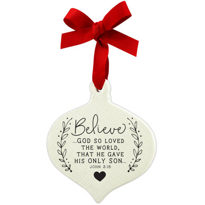 Ornement suspendu Doodle Believe