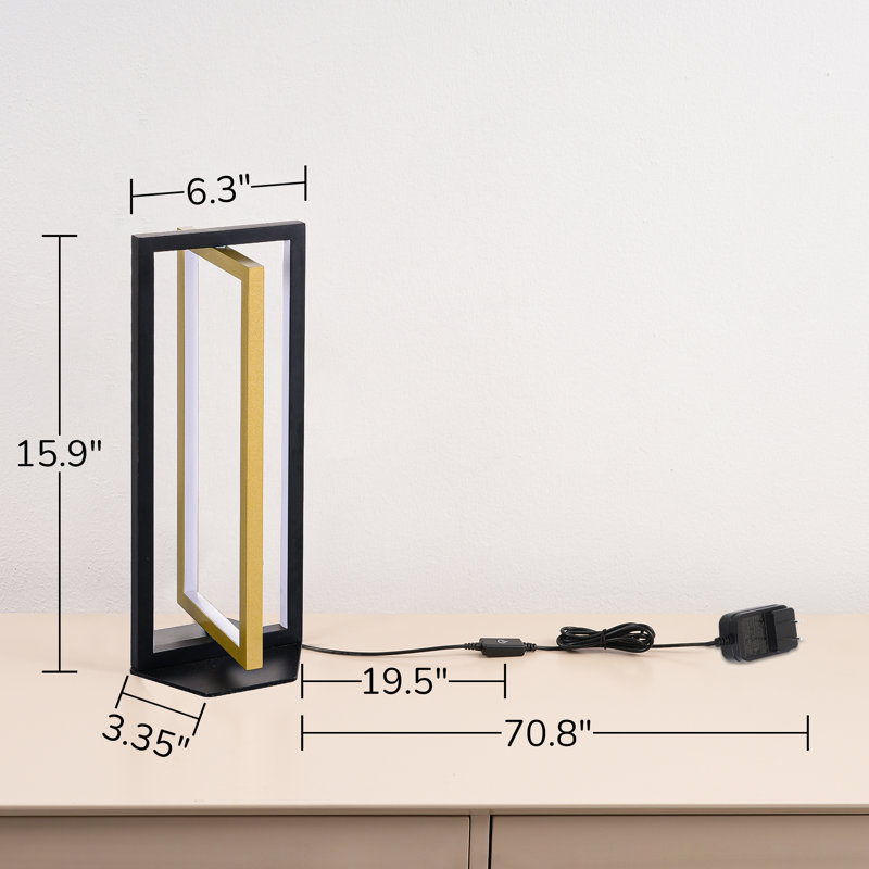 15.9'' Novelty Dimmable Table Lamp With Touch Control