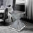 Maycee Mirrored Glass Top End Table