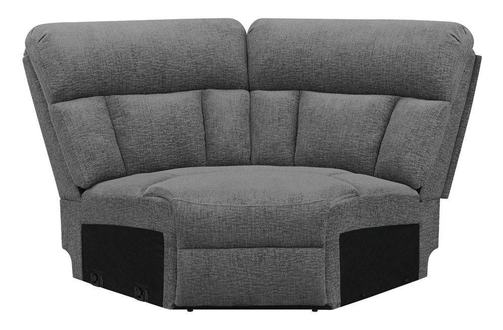 Bahrain Upholstered Wedge Charcoal main image 1