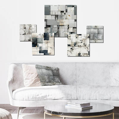 Francina - Geometric Wall Art Set Of 5
