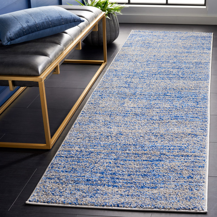 Riebe Abstract Gray Area Rug
