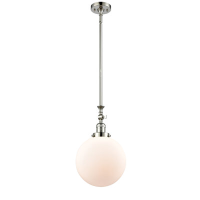 Luminaire suspendu sphère 1 lumière Hitterdal