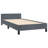 Maecie vidaXL Velvet Platform Bed Frame, No Box Spring Needed/No Mattress -1061604967-1061604966