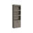 Durango Bookcase, Three Shelves, Double Door Cabinet-531396447
