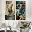Ensemble de 2 décorations murales Koalas Laundry Time - Koala-102577515-102577518