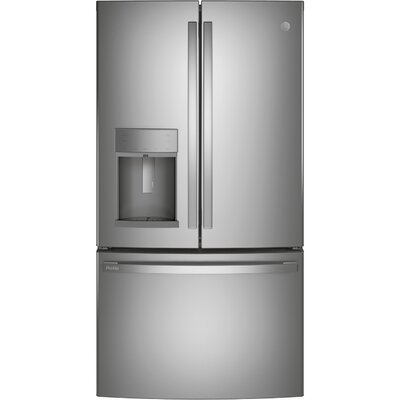 36"" Energy StarÂ® French Door 22.1 cu. ft. Refrigerator with Hands-free Autofill -  PYE22KYNFS