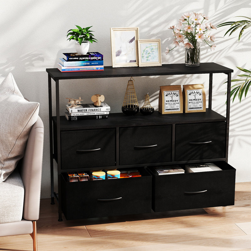 100 cm W Chest of 5 Drawers