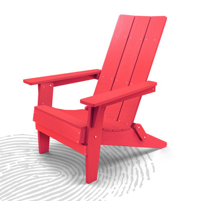 Chaise Adirondack pliante pour l'extérieur