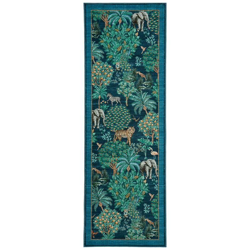 Machine Washable Rug Non-Slip Area Rug Durable Floor Carpet Easy-Cleaning Rug for Living Room Playroom Bedroom
