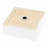 15X15 Inch White Ceramic Vessel Sink For Bathroom - European Modern Design, Low Water Absorption, Above Counter Installation Square 15X15x5.5 Inch, Smooth Surface, Stain , Outdoor